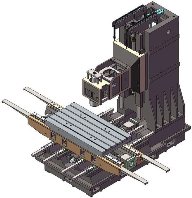 Cnc Lathe Bed Machine Turning Machine Vmc Lathe Machine on Sale
