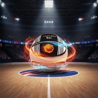 Ballon de sport en mousse PU, rebond silencieux, entraînement au dribble en intérieur, logo personnalisé, vente en gros, basketball silencieux de qualité supérieure