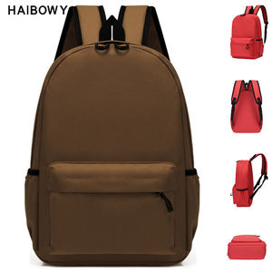 Haibbowy tas sekolah kustom anak, ransel buku kasual banyak saku tahan air untuk anak laki-laki dan perempuan - Product Image 1