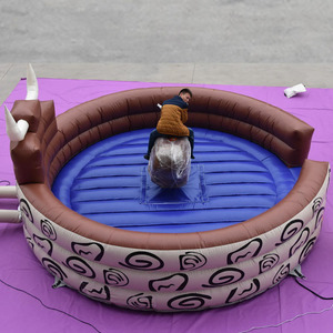 Toro Mecánico Inflable Personalizado para Adultos con Colchoneta de Aire, Toro Inflable, Toro de Rodeo Inflable Personalizado - Product Image 4