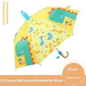 Parapluie de pluie semi-automatique imperméable pour enfants conception de dessin animé mignon pour la maternelle et bébé parapluie publicitaire en gros - Product Image 6