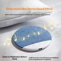 Altavoz de Conducción Ósea para Dormir Bajo la Almohada con Logotipo Personalizado, 200mAh, Inalámbrico 5.4, Dispositivo de Ayuda para Dormir con Ruido Blanco