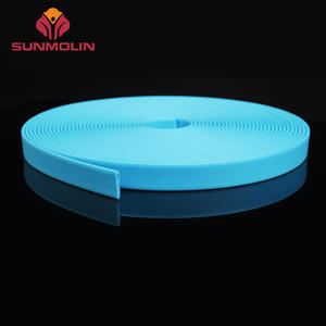 Laisse souple personnalisée pour chien avec silicone imperméable TPU PVC Texture cuir pas facile à casser Sangle enduite - Product Image 2