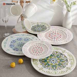 Services de table en porcelaine de luxe vintage de haute qualité, réutilisables et résistants au four, pour hôtels et restaurants - Product Image 5