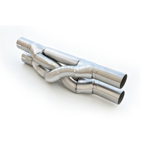 Tubo de Escape en Forma de X para Ferrari GTC4, Tubo de Escape Doble en X de Acero Inoxidable, Tubo Central de Escape de Alto Rendimiento