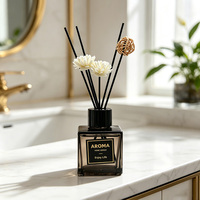 Diffuseur de parfum d'ambiance professionnel 50ml, longue durée, arôme floral fruité naturel, avec décor floral