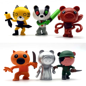 Fábrica profesional personalizado PVC figura de acción llavero caja ciega muñeca <span class=keywords><strong>juego</strong></span> de mesa juguete vinilo inyección productos de plástico ODM Anime - Product Image 1