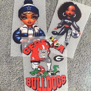 Disegni Termoadesivi NFL all'Ingrosso Pronti per l'Applicazione, <span class=keywords><strong>Adesivi</strong></span> Termotrasferibili in Plastisol per Abbigliamento, Impermeabili e Lavabili - Product Image 5