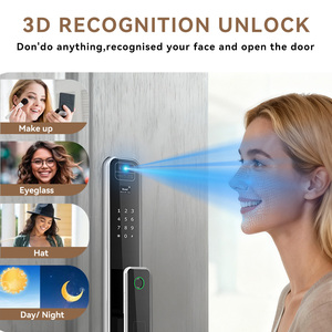 스마트락 얼굴인식 비디오 인터콤 <span class=keywords><strong>WiFi</strong></span> 알루미늄 합금 바디 다중 도어 IP65 방수 투야 앱 - Product Image 5