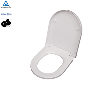 WONDER Abattant de toilettes moderne en résine d'urée épaissie, à ouverture rapide, à fermeture douce, design amovible, pour hygiène féminine - Product Image 1