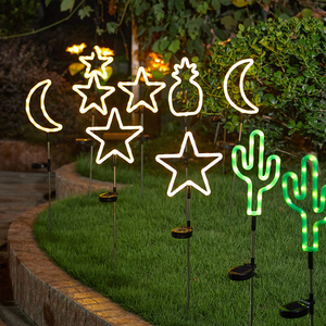 Solar Linie dekorative Lichter LED intelligente Lichts teuerung Garten Garten Villa im Freien wasserdichte Landschaft Rasen Lichter - Product Image 1