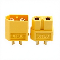 Conector de Cable Eléctrico de Cobre y Nylon Personalizado XT30 XT60 XT90 XT150 15-60A Hembra FPC PCB para Alimentación de Microondas UHF