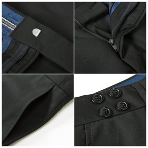 Cenne Des Graoomメンズスリムフィット2ピーススーツダブルブレストビジネスウェディングウエディングタキシードスーツブレザー & パンツセット - Product Image 5