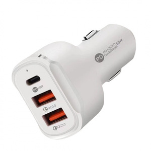 Car Charger 60W PD QC3.0 Dual <b>USB</b> Type C Fast Charging for Vehicle Use - Product Image 5