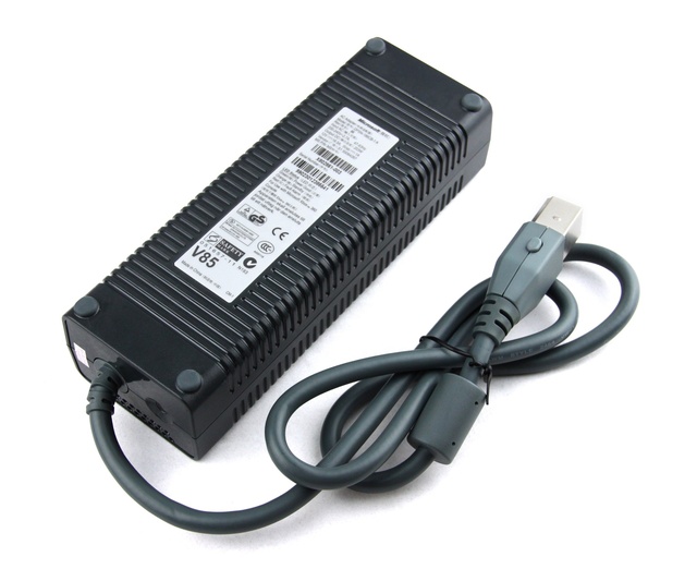 AC Adapter for Xbox 360 Fat Console High-Quality 110V/220V Voltage Power Supply Adapter for Xbox 360 Fat Console Game Accessory