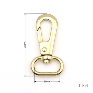 High End Bag Hardware Buckle <strong>3</strong>/4" Strap Buckle Metal Dog Bag <strong>Hook</strong> Swivel Snap <strong>Hook</strong> for Bags - Product Image 2