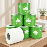 Rouleau de papier toilette hygiénique OEM ODM doux et humide pour bébé, 100 % pâte de bois vierge, sans poussière, écologique et jetable dans les toilettes