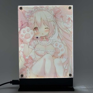 Lumière LED Peinture <span class=keywords><strong>Nekopara</strong></span> Anime Veilleuse pour Adolescent Décoration de Chambre Veilleuse Lampes de Bureau Led Rétro-Éclairé Poster - Product Image 2