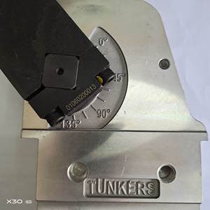 กระบอกสูบยึดแบบหนีบ Tunkers V2 50 Br3 A10 T12 105cn ชนิดลูกสูบเหล็ก เยอรมนี - Product Image 2