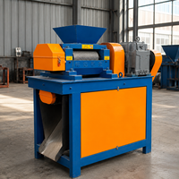 Granulateur à haute extrusion entièrement automatique pour engrais chimiques, options de moule à rouleaux réglables pour différentes formes de granulés 3-10