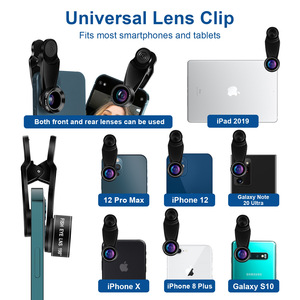 Universal 11 In 1 Mobile Phone Lens Kit Interchangeable Wide Angle Fisheye Optics For Photography Accessories General Use - Product Image 4