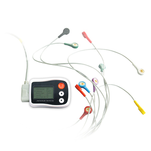 Hot Bán Ambulatory Đa Thông Số Ambulatory Kỹ Thuật Số Điện Tim Holter <span class=keywords><strong>ECG</strong></span> Ekg Màn Hình Holter Ghi - Product Image 5