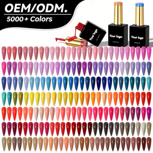QAZIXU 5000 + OEM/ODM colores UV esmalte de <span class=keywords><strong>uñas</strong></span> suministro profesional un paso alta cubierta Color Gel polaco buen <span class=keywords><strong>precio</strong></span> diseño gratis - Product Image 1