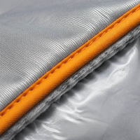 Housse de protection anti-grêle KXF pour voiture avec fenêtres latérales en EVA 5 mm, anti-poussière, coupe-vent, anti-UV, toutes saisons pour automobiles