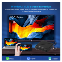 Boîtier TV intelligent MX10 Pro S905L 6k 4 Go 32 Go arabe Android 13, décodeur TV MX10 Pro