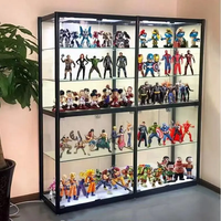 Vitrine de vitrine en verre de haute qualité | Vitrine de magasin pour présentoir en verre commercial
