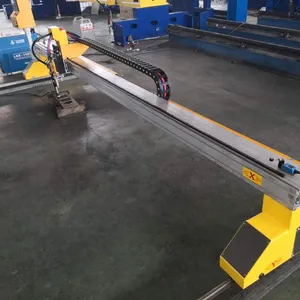 Máquina de corte industrial do plama do cnc da chama 3m x 8m