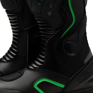 Chaussures de moto confortables sur mesure, chaussures de moto en cuir véritable, bottes de moto les plus vendues en promotion - Product Image 6