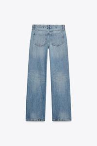 Denim Manufacturer Wholesale 2026 New Spring Breathable Casual Instantly <strong>Slims</strong> Classic Regular Fit Straight Leg <strong>Jeans</strong> for <strong>Women</strong> - Product Image 4