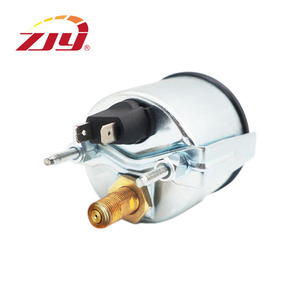 Zjy यांत्रिक दबाव गेज 2 "52 मिमी 0-10b-150psi 12v मोटर वाहन उपकरण पीले प्रकाश के साथ npt1/8 सेंसर के साथ - Product Image 5