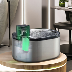 Bebedero Automático para Perros CITICITY de 4L, Fuente de Agua para Mascotas de Acero Inoxidable de Alta Calidad con Puerto USB y Caja de Batería para Gatos Pequeños - Product Image 2