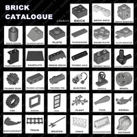 Sac de 1 kg de briques de construction 3001 2x4 (2*4) en vrac, 24 couleurs en stock, couleur personnalisée pour jouets de construction DIY