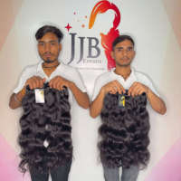 Rambut Manusia India Alami Mentah dari Kuil, Bundel Rambut Manusia India Alami Mentah dari Kuil, Brazilian Bodywave, Kutikula Tersusun Rapi, Vendor Ekstensi Rambut Manusia India Alami Mentah dari Kuil