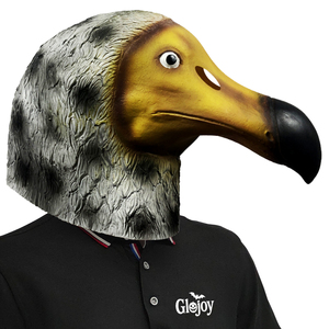Masque de tête d'animal en latex Big <span class=keywords><strong>Roc</strong></span> personnalisable pour fête d'Halloween, costume de cosplay amusant et mignon, jouet de déguisement - Product Image 1