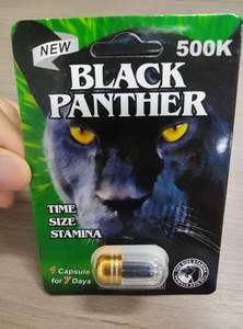 Suplementos Herbales Black Panther Capsule, Venta al Por Mayor de Fábrica, Potenciador de Energía y Resistencia Masculina, Efecto Prolongado - Product Image 4