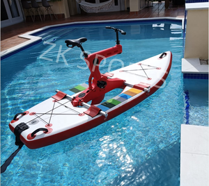 ผู้ผลิตเครื่องเล่นสวนสนุก จักรยานน้ำแบบปั่น จักรยานน้ำแบบพองลมเดี่ยว จักรยานน้ำ - Product Image 1