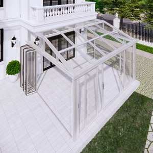 Véranda en aluminium et verre sur mesure |   Serre de jardin multi-usages résistante aux intempéries pour patio et villa - Product Image 5
