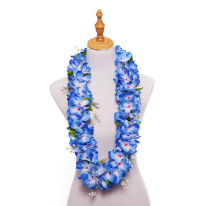 Hula Girl-Anillo <span class=keywords><strong>de</strong></span> terciopelo Artificial <span class=keywords><strong>para</strong></span> niña, KN-hl009 <span class=keywords><strong>de</strong></span> <span class=keywords><strong>flores</strong></span> Hawaianas, Lei, 110CM, collar <span class=keywords><strong>para</strong></span> fiesta <span class=keywords><strong>de</strong></span> <span class=keywords><strong>boda</strong></span>, corona <span class=keywords><strong>para</strong></span> el cuello y graduación - Product Image 1