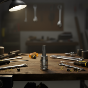 Enchufe Fervi con inserto Torx de 6 puntas y accionamiento de 10 mm - Product Image 3