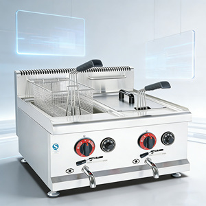 Commercial Natural Gas Deep <strong>Fryers</strong>, in Double or Double <strong>Cylinder</strong> S, Are Available at Low <strong>Prices</strong> for Wholesale Purchase. - Product Image 6