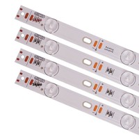 Bande LED en aluminium à réflexion diffuse haute luminosité 12V étanche, module de boîte lumineuse double face, bande rigide à éclairage par le bord CRI 90 Ra