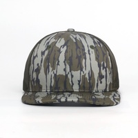 Casquettes de camionneur personnalisées à 7/6 panneaux avec logo brodé pour hommes, motif camouflage