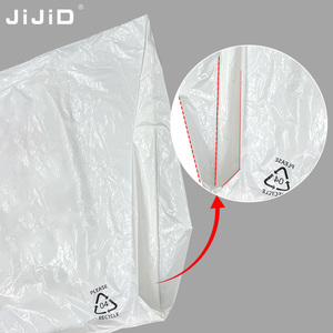 JiJiD Sac de rangement jetable personnalisé en plastique rouge PE Ldpe pour pneu de secours de voiture Sac d'emballage de pneu avec logo - Product Image 6