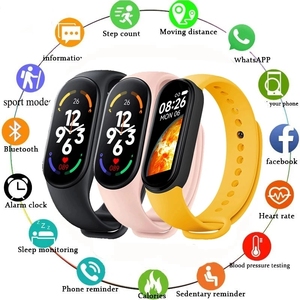 2025 M7 <span class=keywords><strong>M3plus</strong></span> M3 M4 M5 M6 Plus Trending New Wearable Device Reloj inteligente de ritmo cardíaco Pulseras de muñeca inteligentes Band Sport Smart Watch - Product Image 2