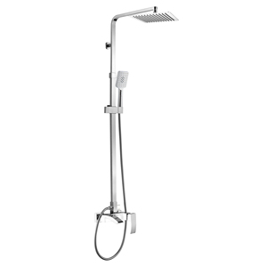 SIGH-grifo de ducha montado en la pared para hotel, conjunto de ducha de lluvia dorada, gran oferta - Product Image 4