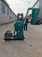 Nouvelle machine à broyer électrique à disques robuste, capacité de 800 kg/h, haute productivité, pour le broyage du maïs, du soja et la fabrication d'aliments pour animaux